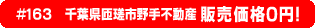 #163 千葉県匝瑳市野手不動産0円物件！
