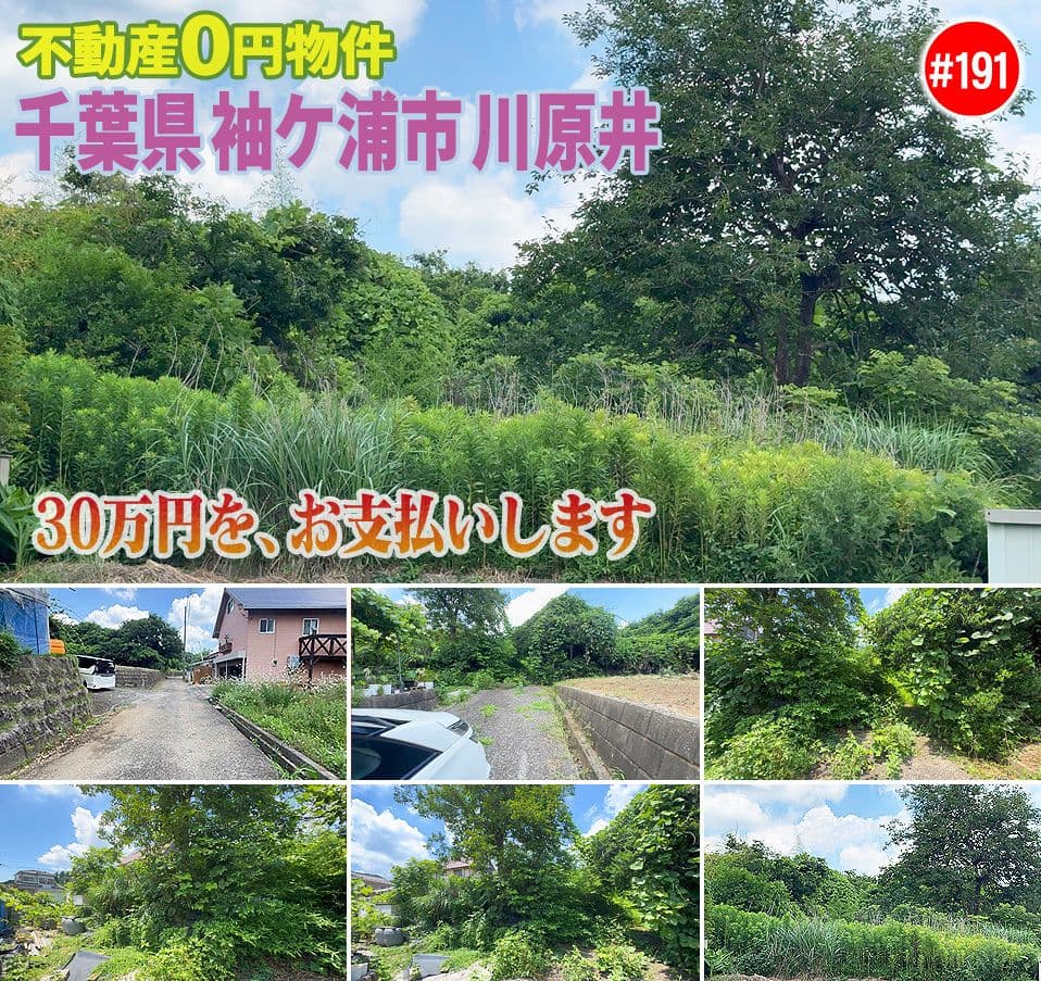 #191 千葉県袖ケ浦市川原井不動産0円物件