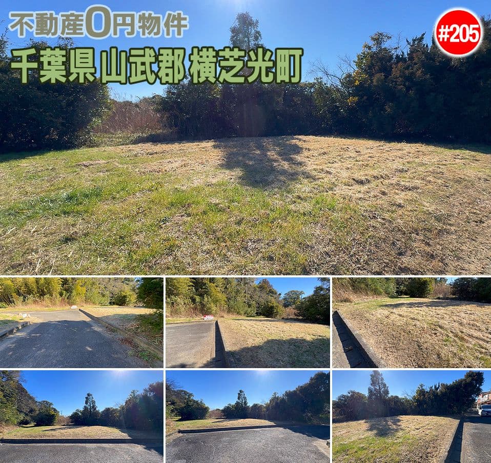 #205 千葉県山武郡横芝光町不動産0円物件0円物件
